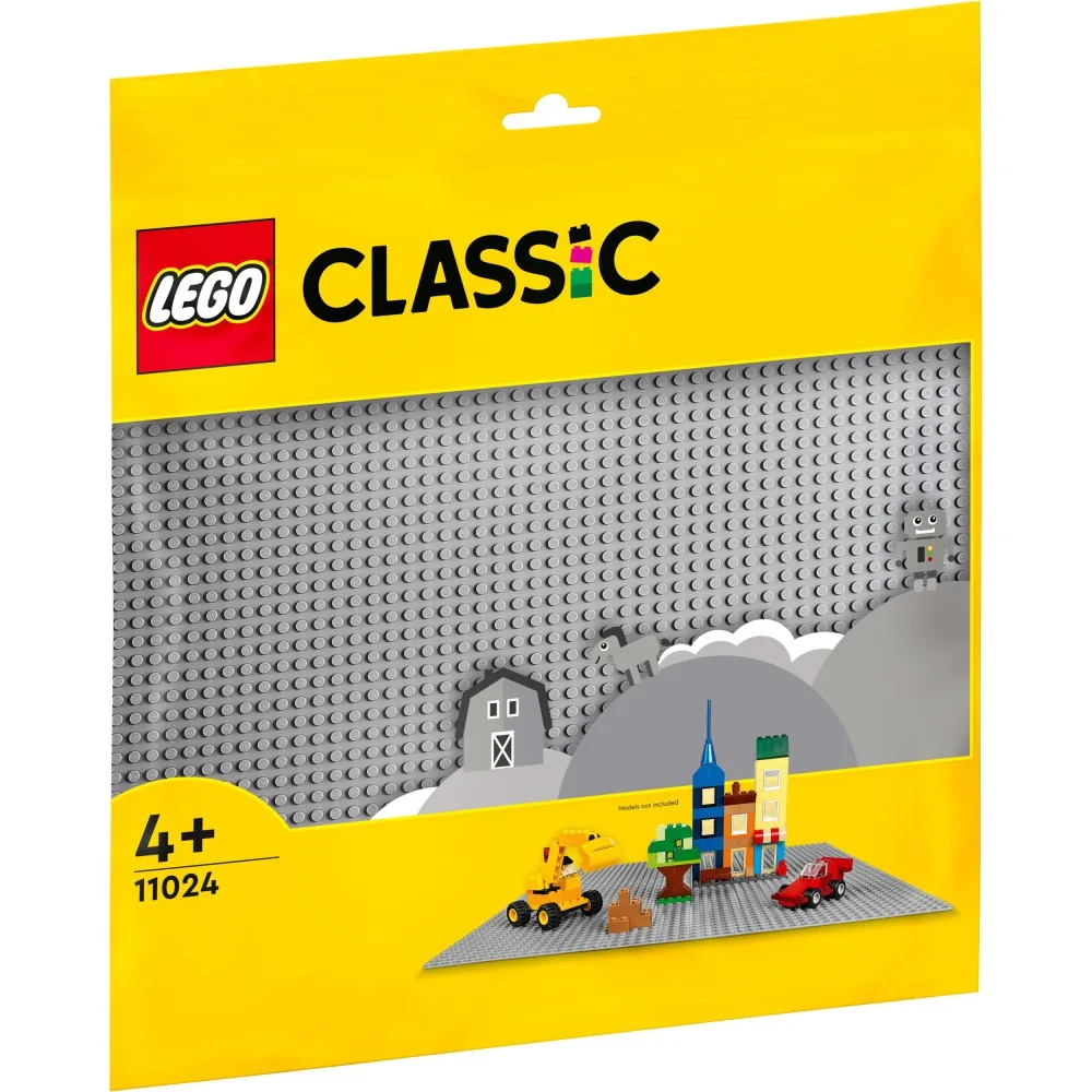 Строительная пластина LEGO Classic 11024 Серая