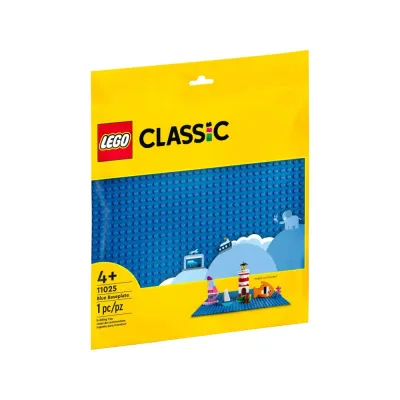 Строительная пластина LEGO Classic 11025 синяя
