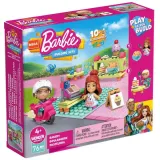 MEGA Brands GWR32 — Конструктор Mega Construx Barbie «Кондитерская» с 2 фигурками 76 деталей GWR32 — фото 1