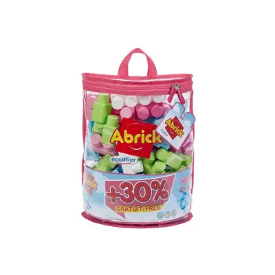 Конструктор Ecoiffier Abrick 7349 02 в сумке 65 деталей арт. 7349 02