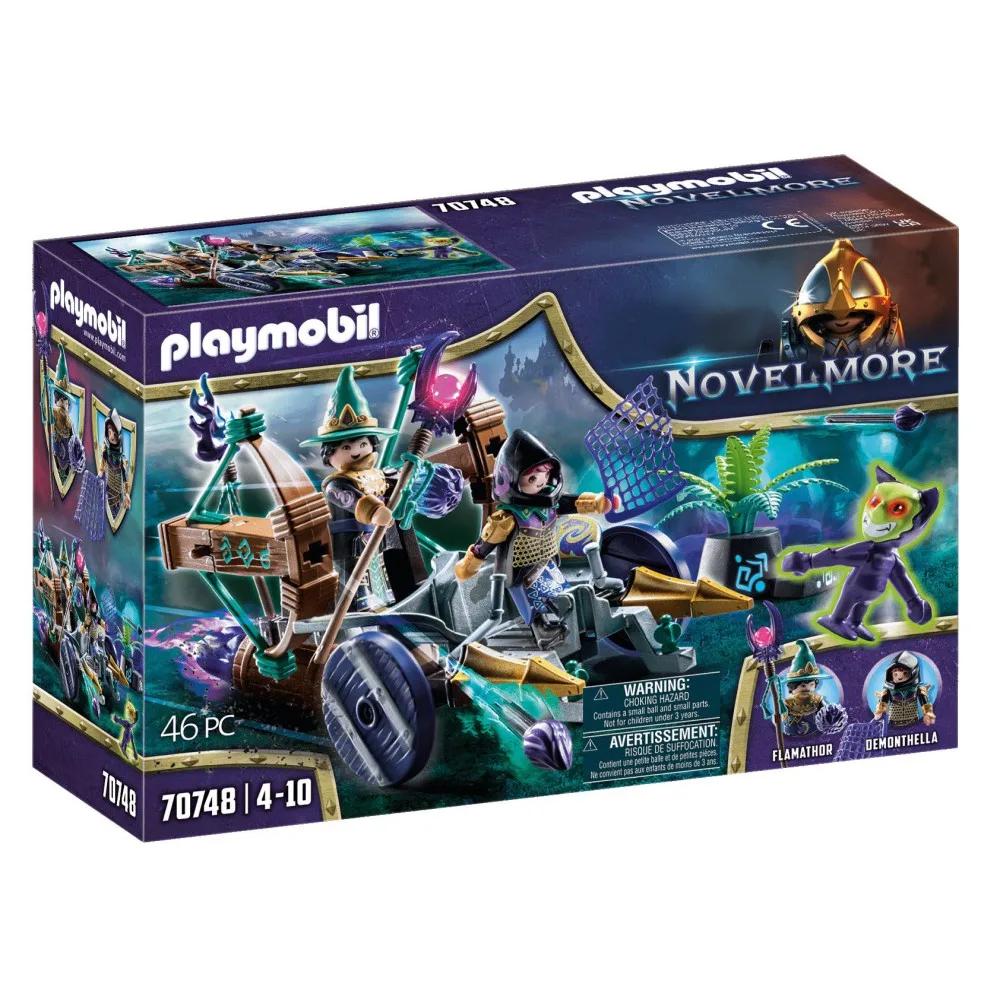 Игровой набор Playmobil 70748 Транспорт для ловли демонов Violet Vale 70748 46 деталей