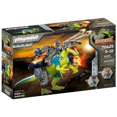 Playmobil Dino Rise 70625 Спинозавр Двойная защита 46 деталей