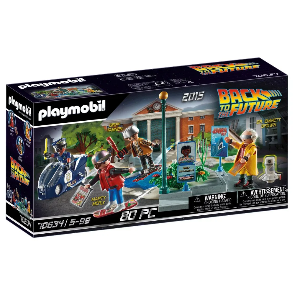 Playmobil 70634 Назад в будущее Погоня на ховерборде 80 деталей