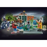 Playmobil 70634 Назад в будущее Погоня на ховерборде 80 деталей — фото 2