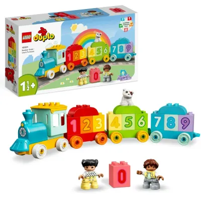 Конструктор LEGO DUPLO My First 10954 Поезд с цифрами учимся считать