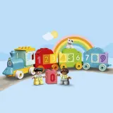 Конструктор LEGO DUPLO My First 10954 Поезд с цифрами учимся считать — фото 6