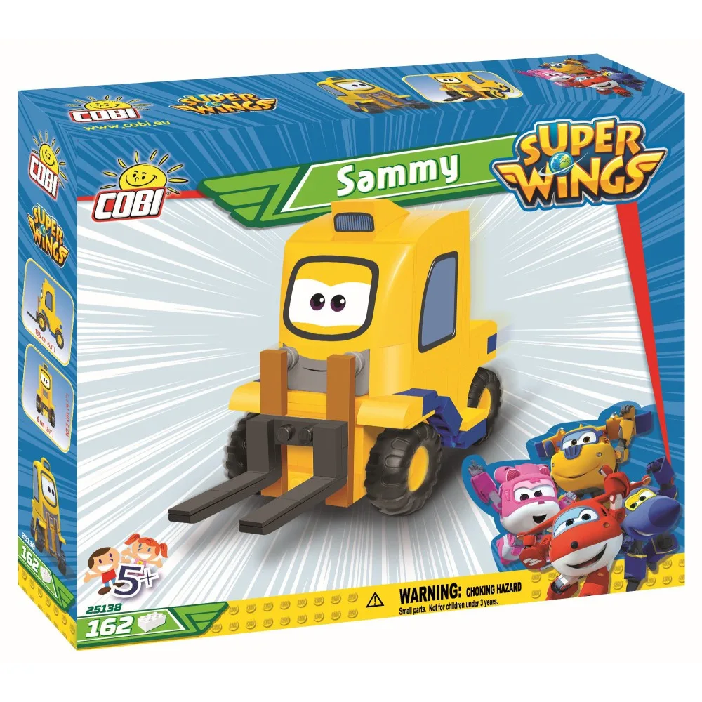 COBI Super Wings - Вилочный погрузчик Сэмми Вилдек 25138