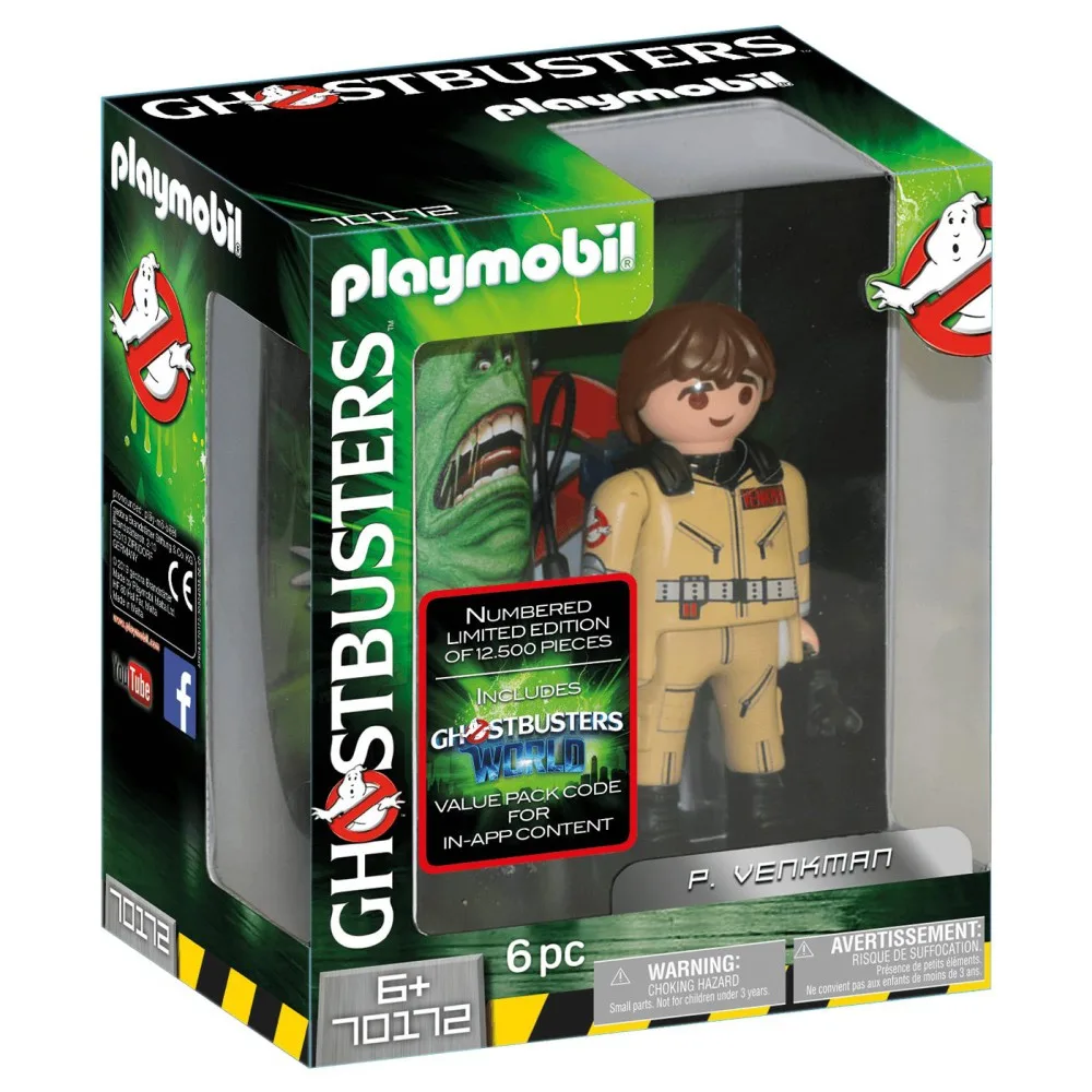 Playmobil - Охотники за привидениями Коллекционная фигурка P. Venkman 70172