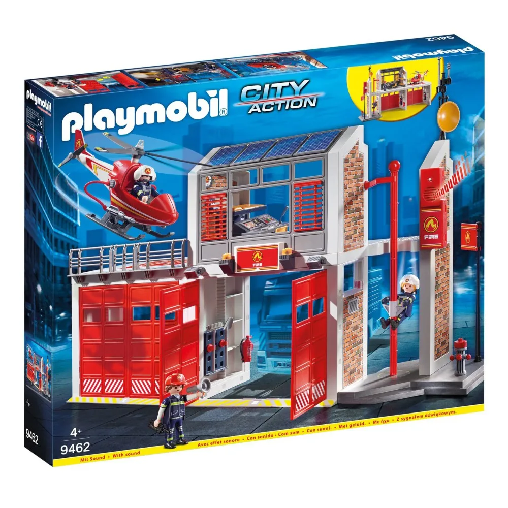 Playmobil - Большая пожарная станция 9462