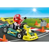 Игровой набор Playmobil 9322 Чемоданчик Гокарт 9322 29 деталей — фото 3