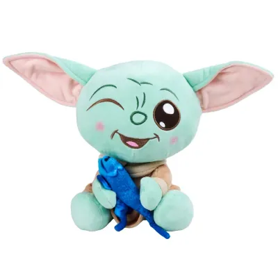 Simba 15870756 — Мягкая игрушка «Грогу с ящерицей» 25 см Star Wars 15870756