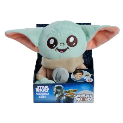 Simba 15870725 — Мягкая игрушка «Грогу на плечо» 14 см Star Wars 15870725