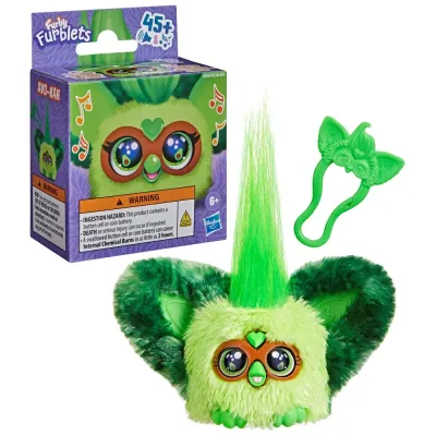 Интерактивная мягкая игрушка Hasbro Furby Furblets G3367 Аво-Ках Авокадо G3367