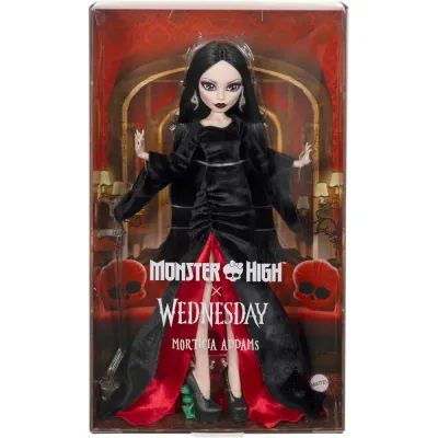 Mattel JLK99 — Коллекционная кукла Monster High x Wednesday Мортиша JLK99