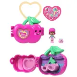 Mattel JKC86 JKC90 — Компактный набор-сюрприз Polly Pocket Фрукты Вишня с куколкой JKC90 — фото 5