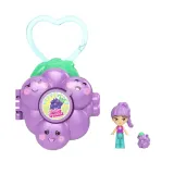 Mattel JKC86 JKC88 — Компактный набор-сюрприз Polly Pocket Фрукты Виноград с куколкой JKC88 — фото 2