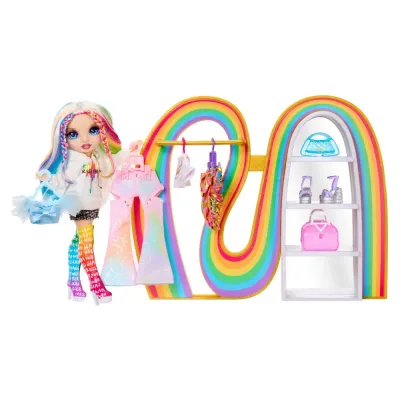 MGA Entertainment 543183 — Игровой набор Rainbow High Радужный гардероб с куклой Амайя 543183