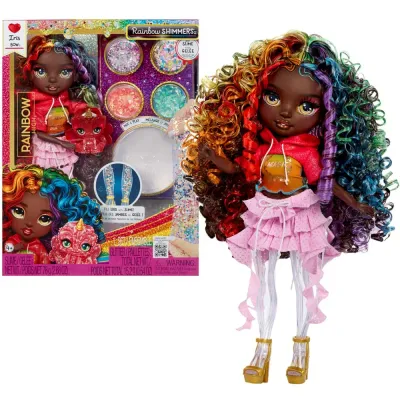 MGA Entertainment 122432 — Кукла Rainbow High Айрис Rainbow Shimmers со слаймом 122432