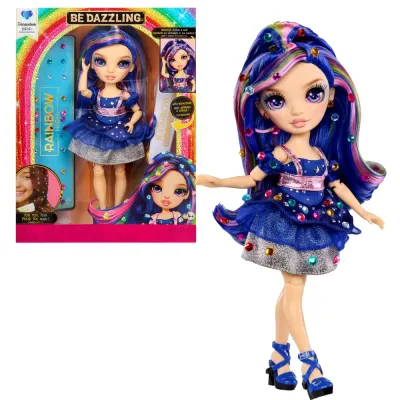 Rainbow High - Модная кукла Genevieve Bleue (Синяя) Be Dazzling Fashion 597810