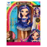 Rainbow High - Модная кукла Genevieve Bleue (Синяя) Be Dazzling Fashion 597810 — фото 2