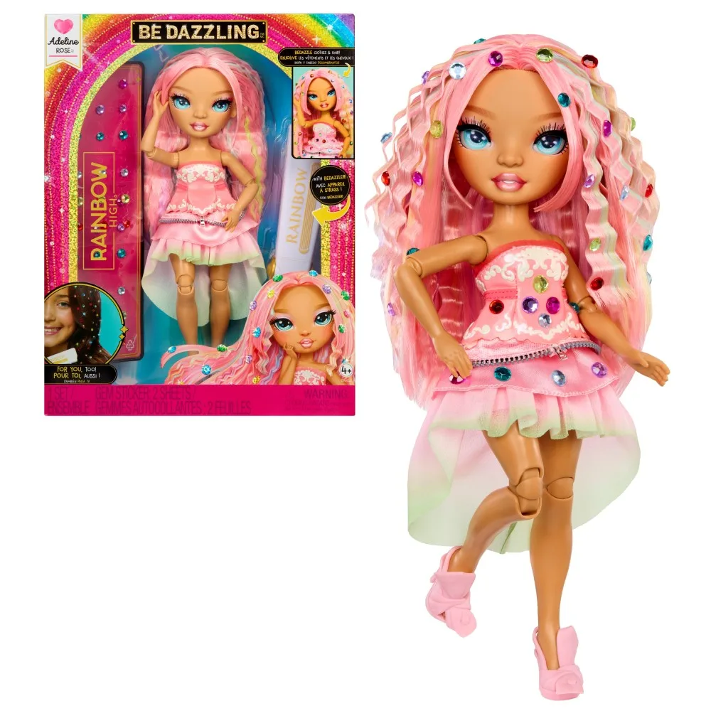 Rainbow High - Модная кукла Adeline Rose (Розовая) Be Dazzling Fashion 597797