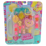 Mattel JKR51 JKR54 — Игровой набор Polly Pocket браслет-брелок Лимон с куколкой JKR54 — фото 1