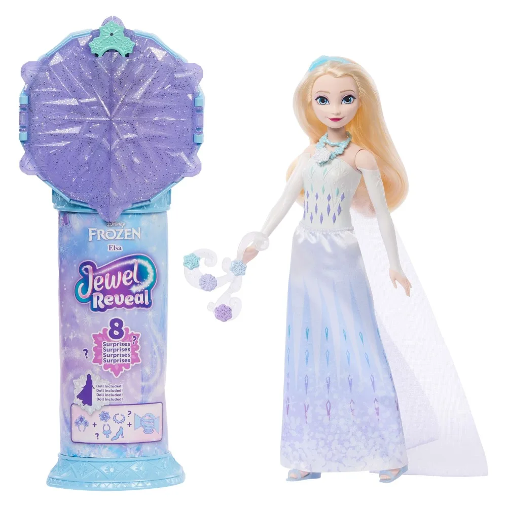 Mattel JJY36 — Кукла Disney Холодное сердце Принцесса Эльза со снежной шкатулкой JJY36