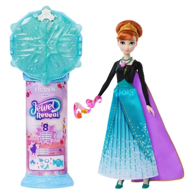Mattel JJY37 — Кукла Disney Холодное сердце Принцесса Анна со снежной шкатулкой JJY37