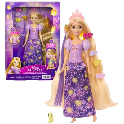 Mattel JHL46 — Кукла Disney Принцесса Рапунцель Набор Волшебные волосы с подсветкой JHL46