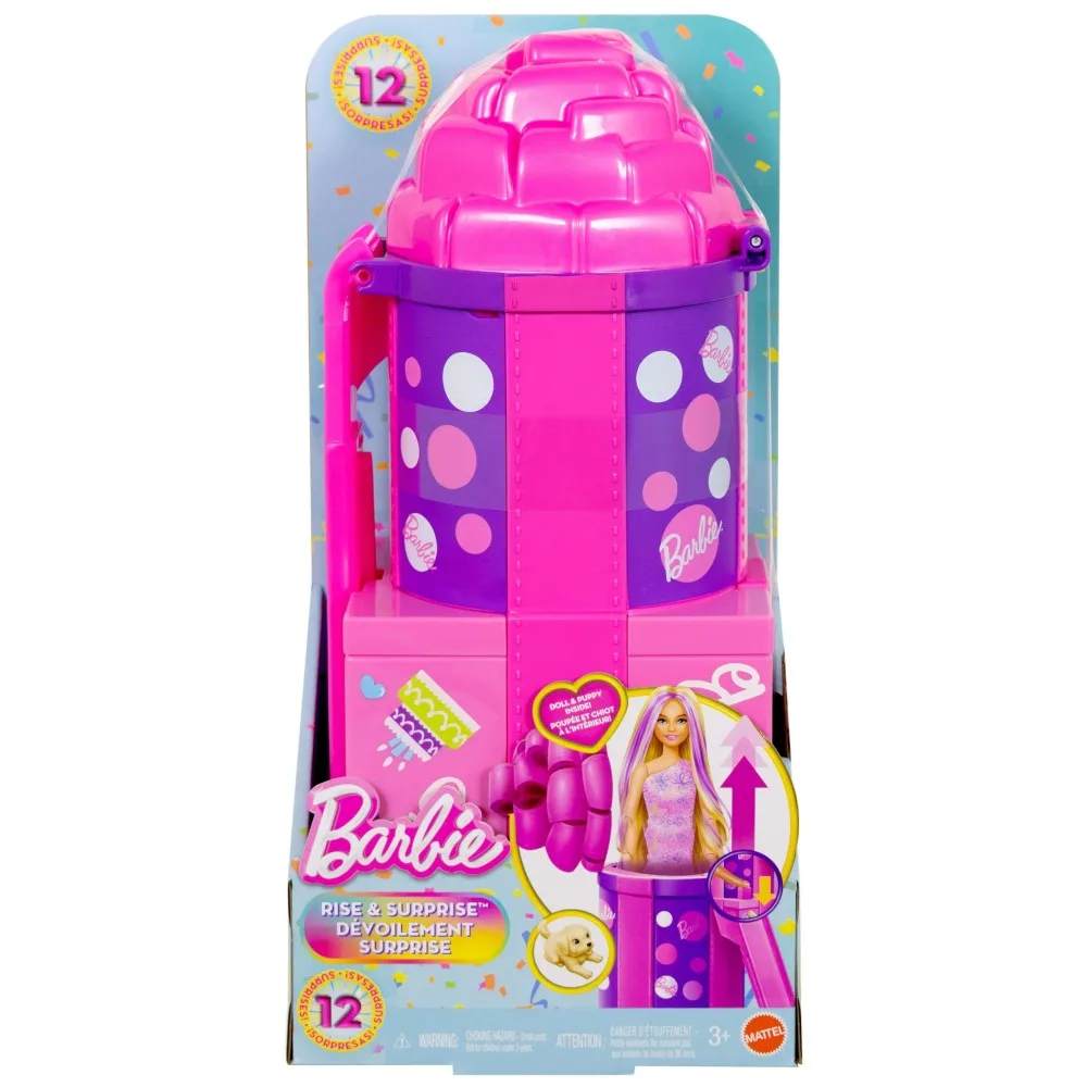 Mattel JKF66 — Подарочный набор Barbie День рождения с горкой JKF66