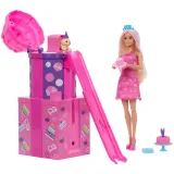 Mattel JKF66 — Подарочный набор Barbie День рождения с горкой JKF66 — фото 2