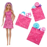 Mattel JKF66 — Подарочный набор Barbie День рождения с горкой JKF66 — фото 4