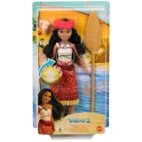 Mattel JFH83 JHH26 — Кукла Disney Принцесса Поющая Моана музыкальная JHH26 — фото 1