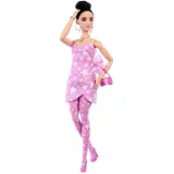 Mattel HYV24 JJN71 — Кукла Barbie Deluxe номер 11 в розовом наряде со звёздочками JJN71 — фото 2
