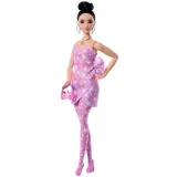Mattel HYV24 JJN71 — Кукла Barbie Deluxe номер 11 в розовом наряде со звёздочками JJN71 — фото 4