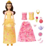 Mattel JBG08 JFJ82 — Кукла Disney Принцесса Белль 2-в-1 с аксессуарами JFJ82 — фото 2