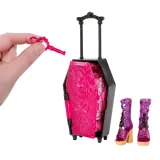 Mattel HPD57 JDR50 — Кукла Monster High Дракулаура Страшные секреты Жуткие каникулы с аксессуарами JDR50 — фото 4