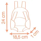 Рюкзак-переноска Smoby Baby Nurse 220397 для куклы до 42 см 220397 — фото 4