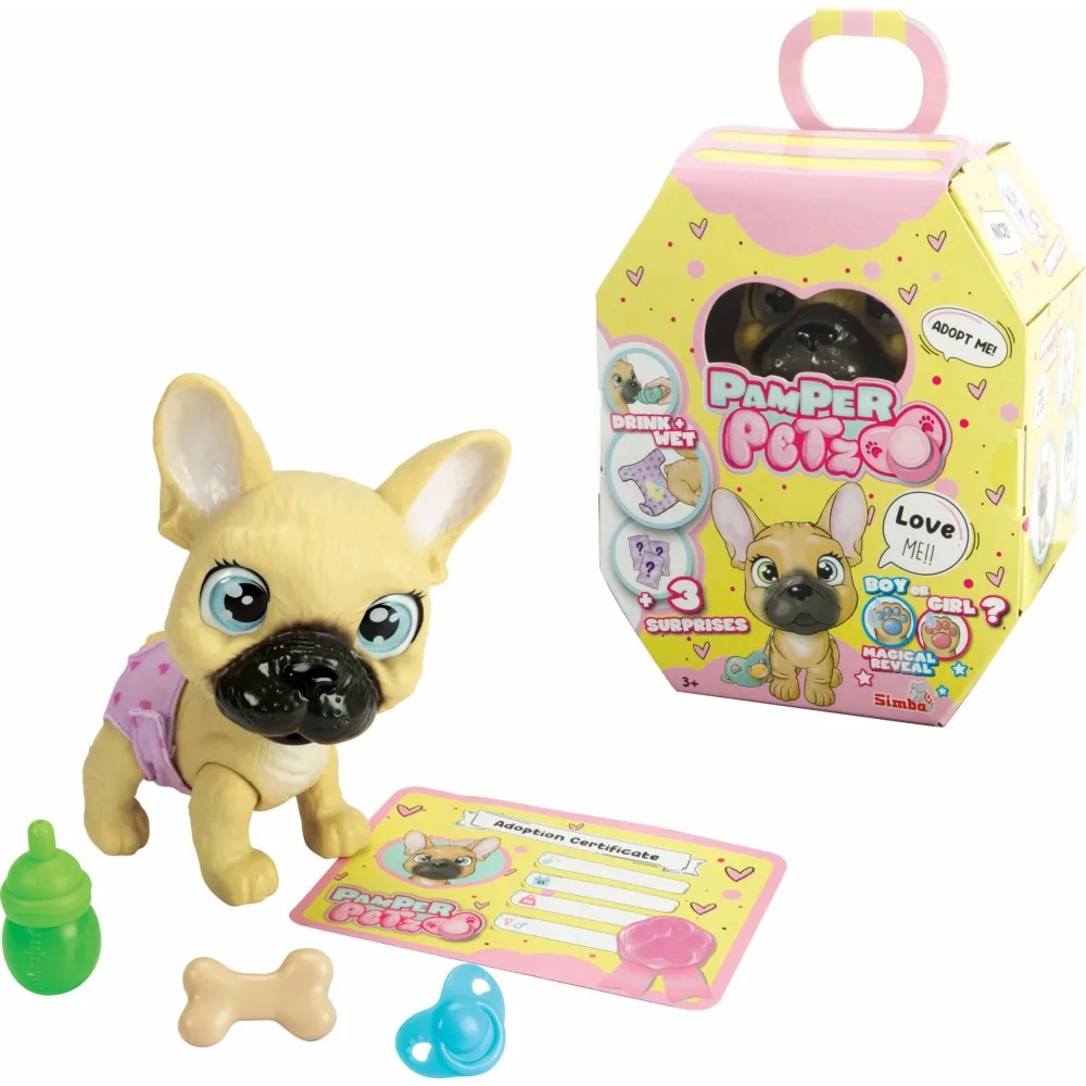 Simba 5950098 — Интерактивная игрушка Pamper Petz Французский бульдог 5950098