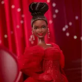 Barbie Signature 80-летие - Коллекционная кукла в блестящем красном платье JBJ18 — фото 7
