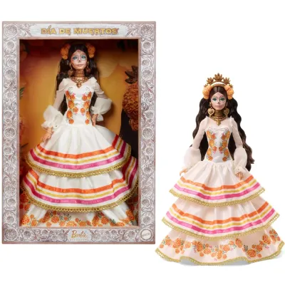 Mattel JBJ05 — Коллекционная кукла Barbie Signature Dia De Muertos 2025 JBJ05