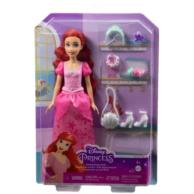 Mattel HLX34 — Кукла Disney Принцесса Ариэль Набор Большой выход HLX34