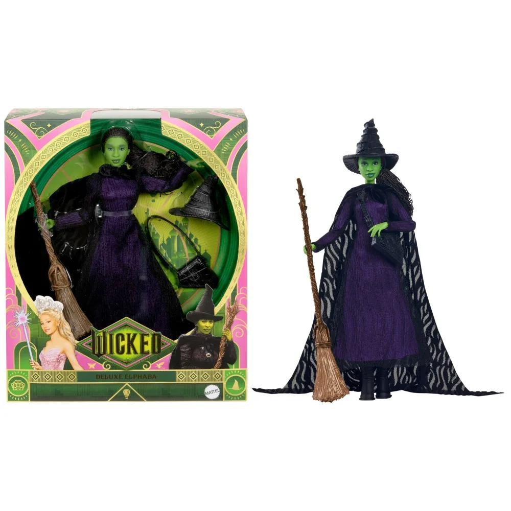 Коллекционная кукла Mattel Wicked HXY38 Эльфаба Deluxe HXY38