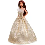 Mattel JBH97 — Коллекционная кукла Barbie Signature Рождественская шатенка JBH97 — фото 4
