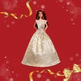 Mattel JBH97 — Коллекционная кукла Barbie Signature Рождественская шатенка JBH97 — фото 8