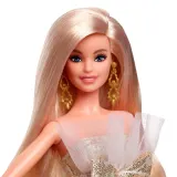 Mattel JBH95 — Коллекционная кукла Barbie Signature Рождественская блондинка JBH95 — фото 4