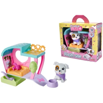 Simba 5950136 — Игровой набор Pamper Petz Домик с питомцем и 7 аксессуарами 5950136