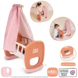 Колыбель с балдахином Smoby Baby Nurse 220391 для куклы до 42 см 220391 — фото 4