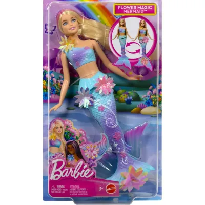Mattel JDM72 — Кукла Barbie Русалка Цветущие цветы JDM72