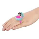 Mattel JCB24 JFC12 — Компактный игровой набор Polly Pocket Ракушка с колечком и куколкой JFC12 — фото 3